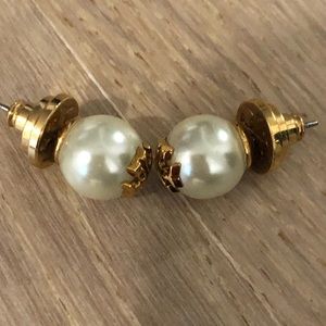 Tory Burch Pearl Earrings